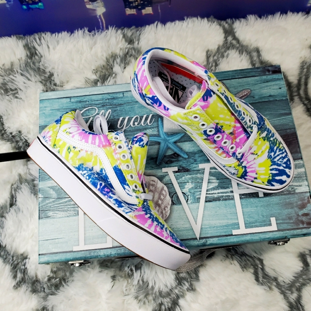 Vans comfycush old sko tie dye